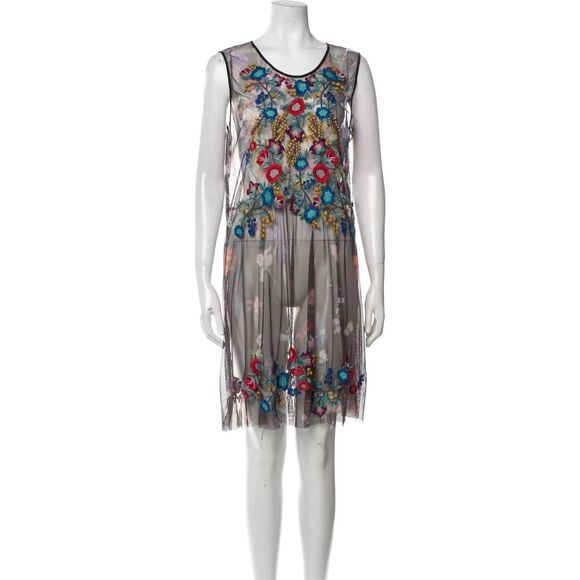 Johnny Was Dresses & Skirts - Johnny Was Embroidered Slip Dress